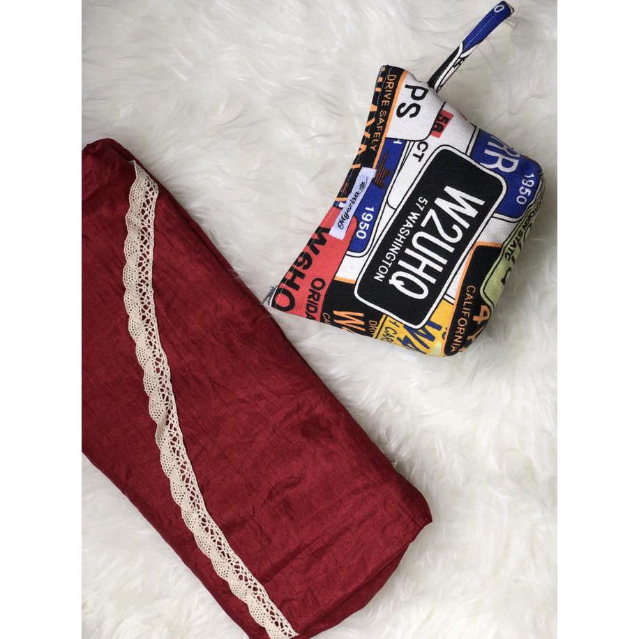 Mukena Traveling Parasut Premium