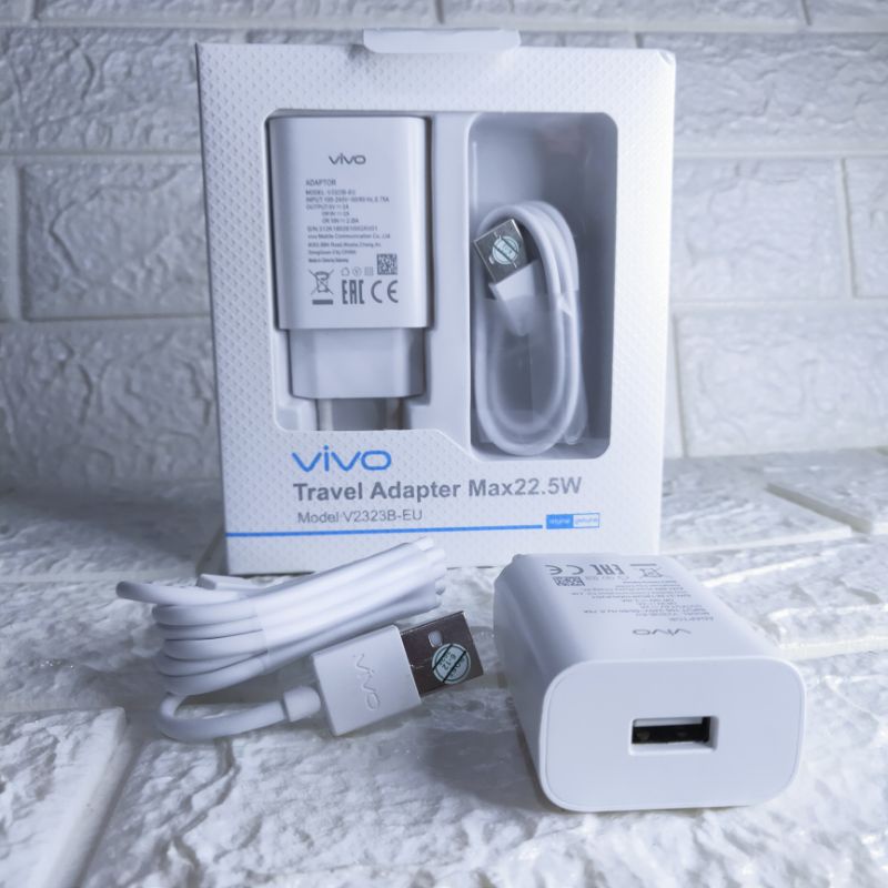 Charger Vivo Original 100% Fast Charging 9V-2A Micro USB