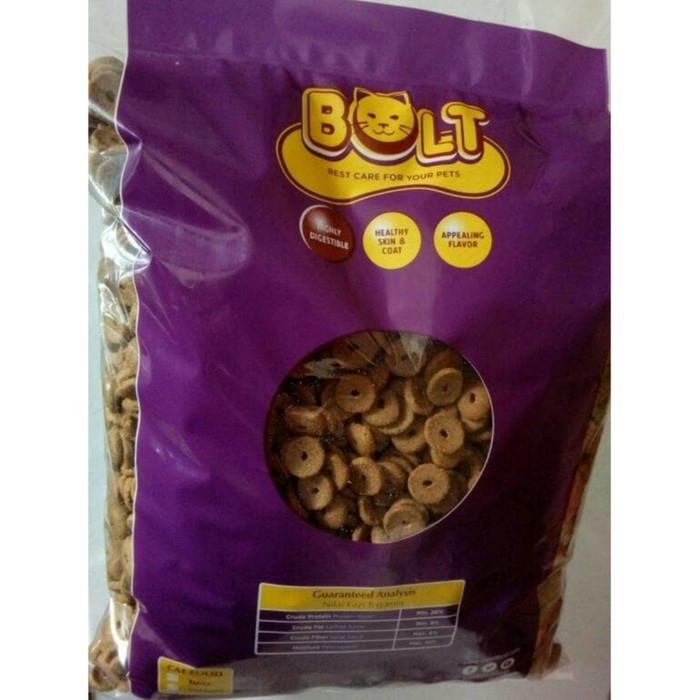 Makanan Kucing Bolt Tuna Repack 5kg Shopee Indonesia