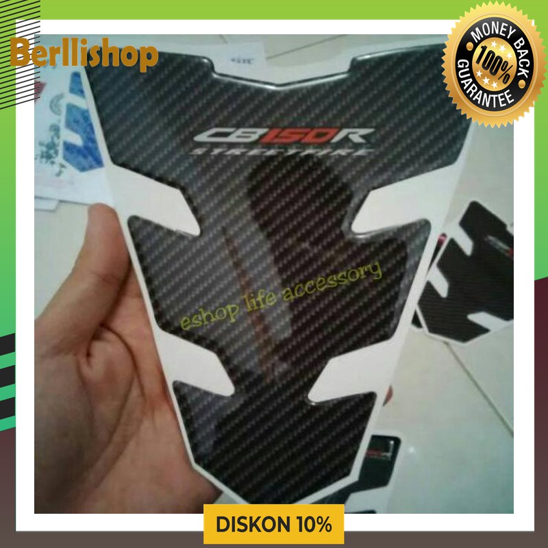 Discount  Tankpad Tank pad Model Ori All New Cb150r streetfire cb150 Murah
