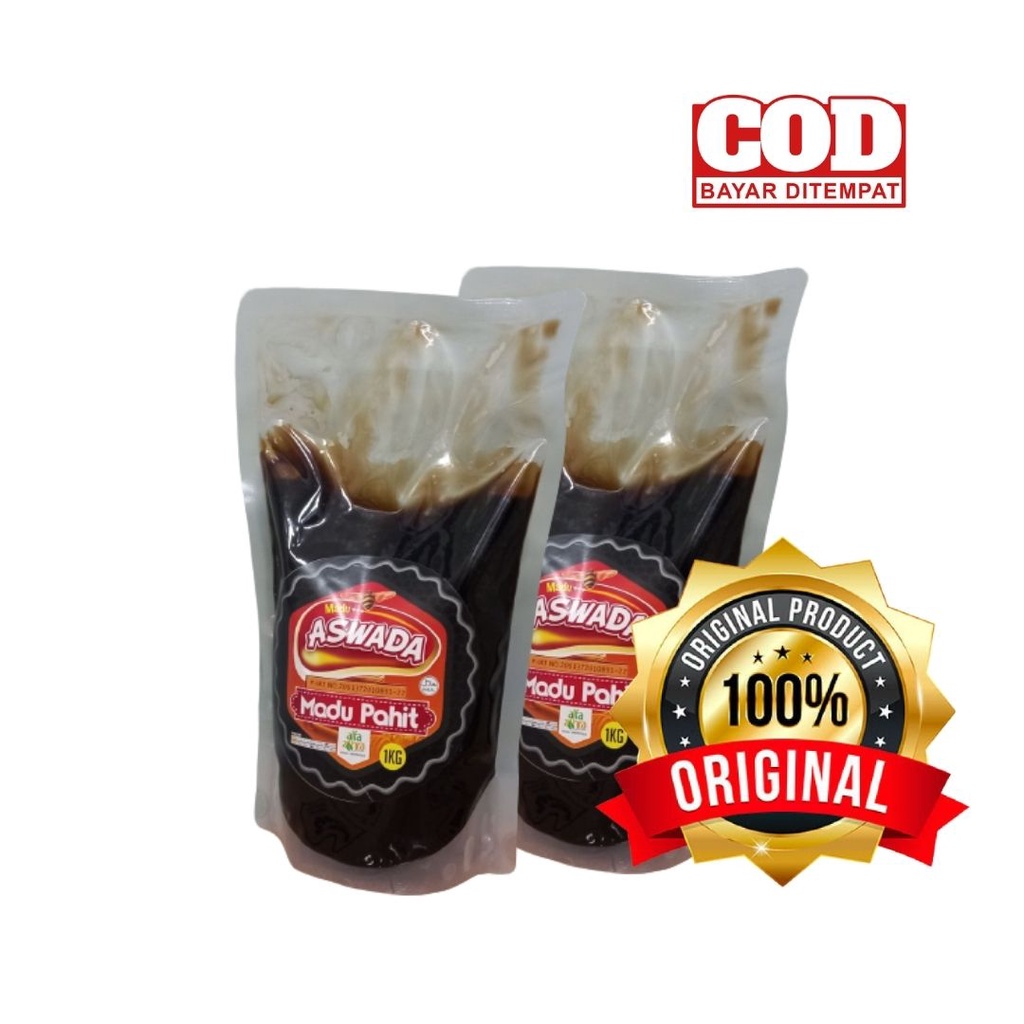 

Madu Pahit Aswada Madu Diabetes Asli Murni Refill 1Kg