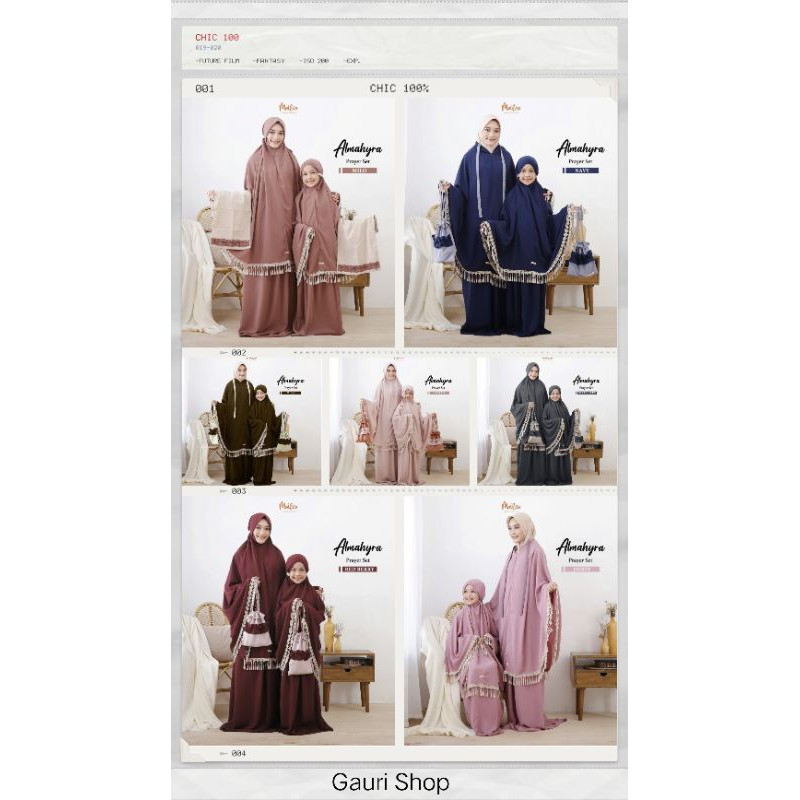 Almahyra Prayer Set by Mailea || Mukena Almahyra || Free Tas dan Mukena