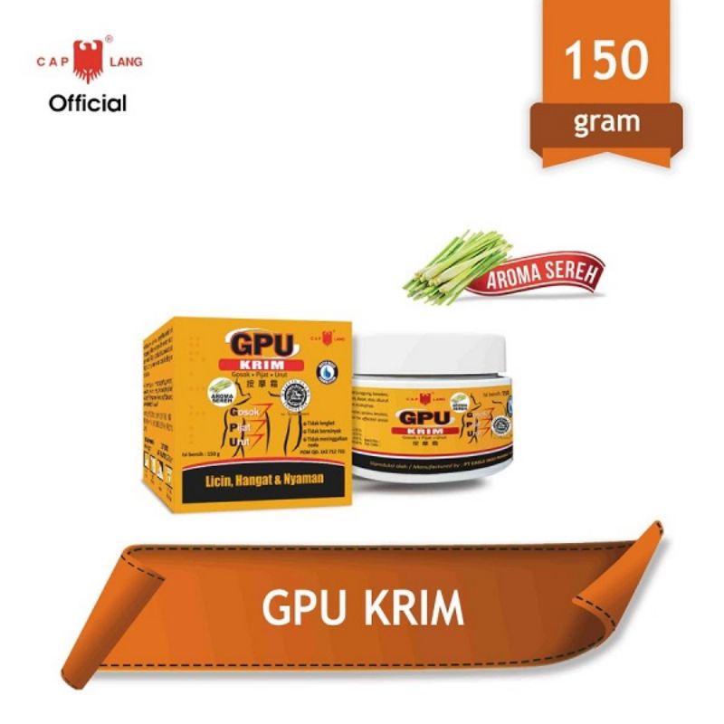 Cap Lang Gpu Krim Sereh 150gr