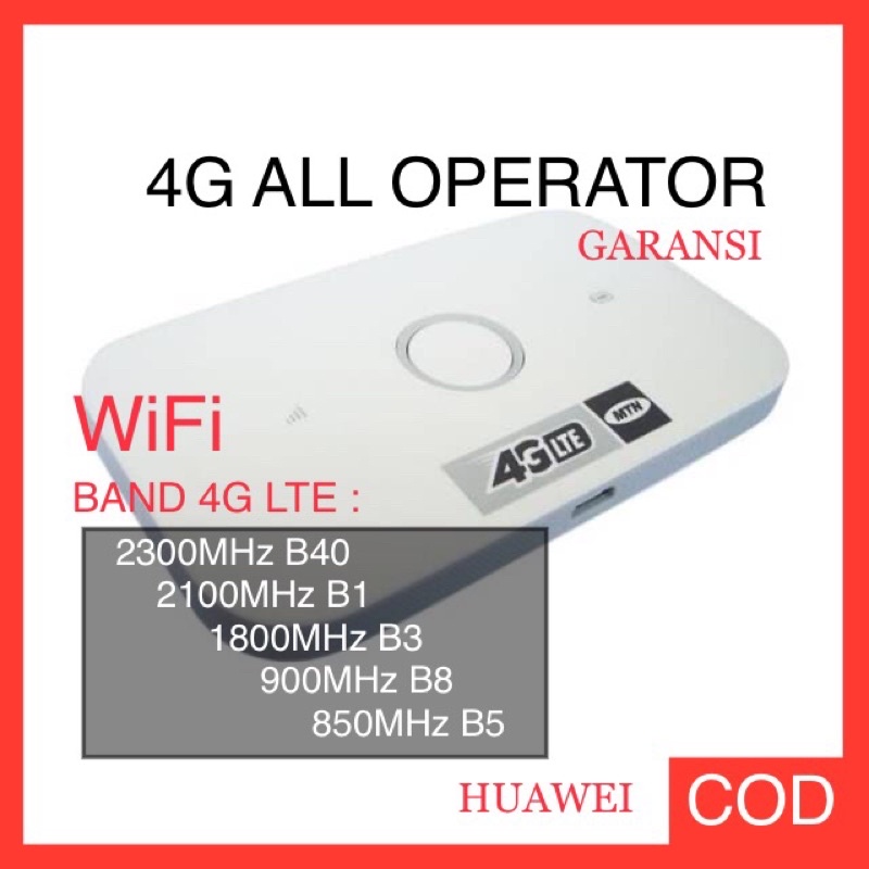 MODEM WIFI 4G ALL OPERATOR MIFI HUAWEI E5573