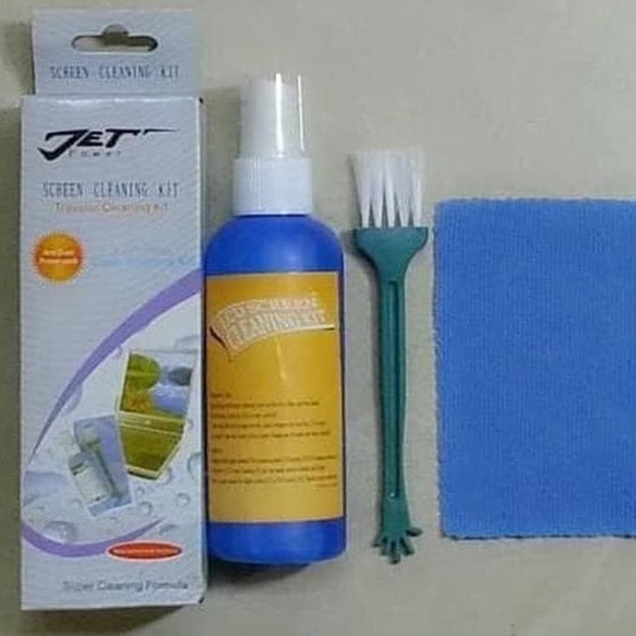 Cairan Spray Pembersih Layar Komputer,Tv,Laptop LCD Screen Cleaner Kit