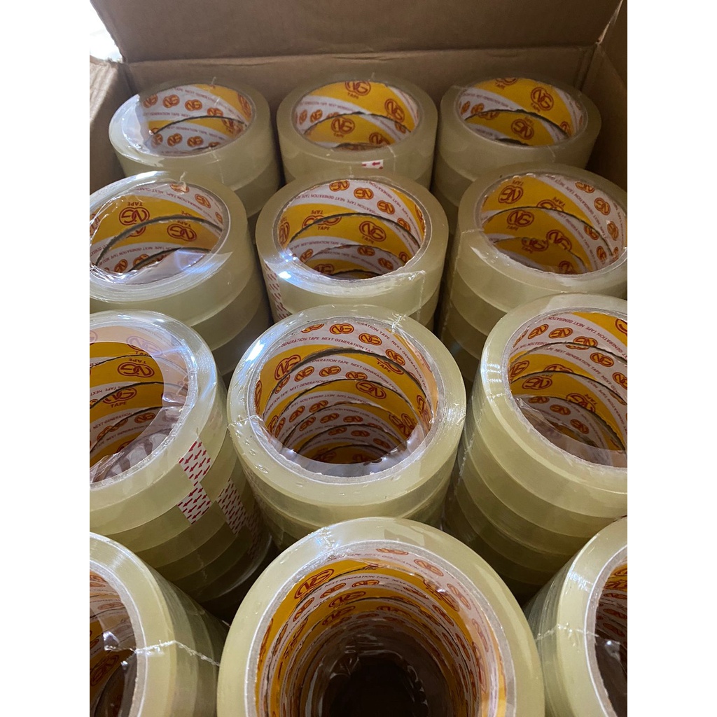 

ISOLASI SOLATIP SEDANG 1INCH (24MM x 72 YARD) NG TAPE KUAT REKAT - DUS