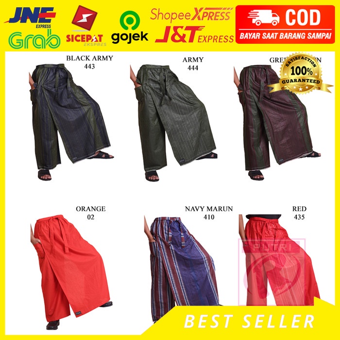 CELANA SARUNG PRIA DEWASA BAHAN NYAMAN DAN TEBAL - PASHA CESAR