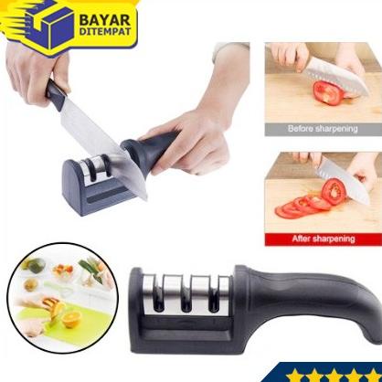

Asah Pengasah Pisau 3 Garis Alat Penajam Asahan Gunting [ALT09] maju67 Ayo Beli