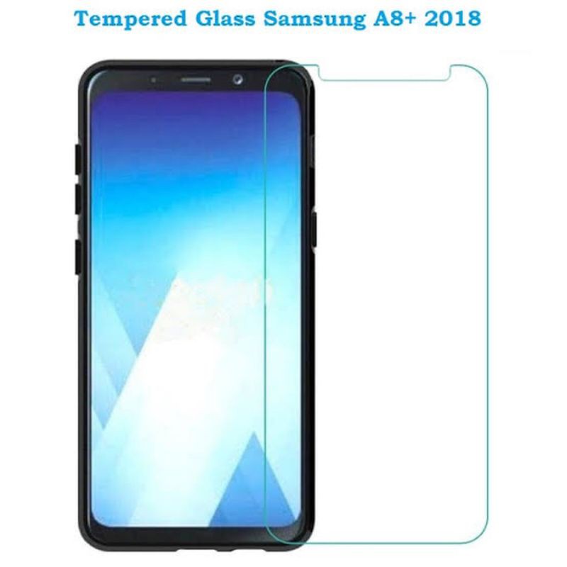 [COD] Tempered Glass SAMSUNG A8+ 2018 - Anti Gores Kaca SAMSUNG A8 PLUS