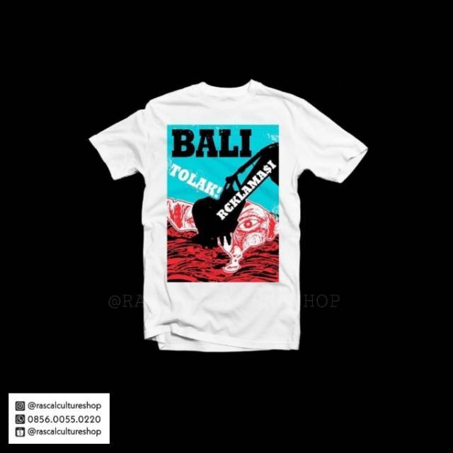 TSHIRT BTR ( BALI TOLAK REKLAMASI)