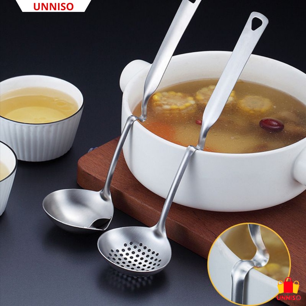 UNNISO - Sendok Hotpot Saringan Sup Stainless Steel