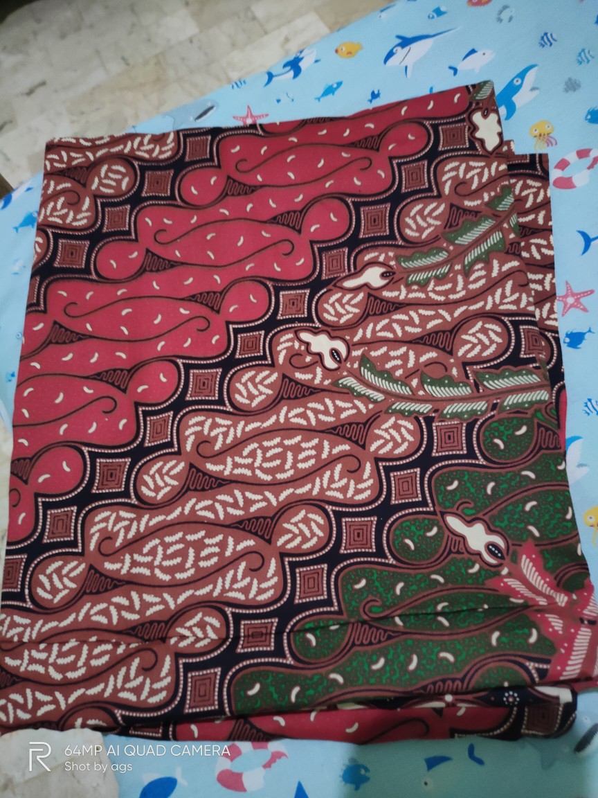 Kain Batik Solo (alusan Limited Stock) 3 Motif Warna Hijau