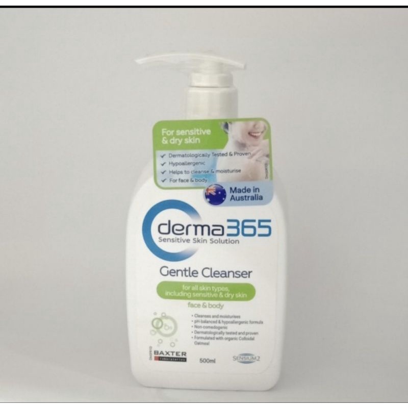 DERMA 365 GENTLE CLEANSER 500 ML