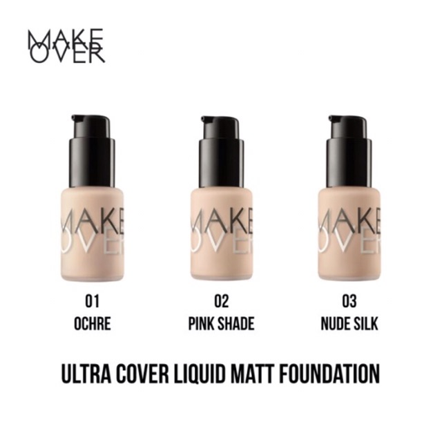 Make Over Ultra Cover Liquid Matt Foundation