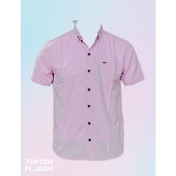 kemeja pria , kemeja cowok , kemeja lengan pendek TOPTEN