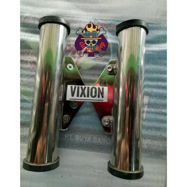 breket dudukan pangkon lampu pesek vixion