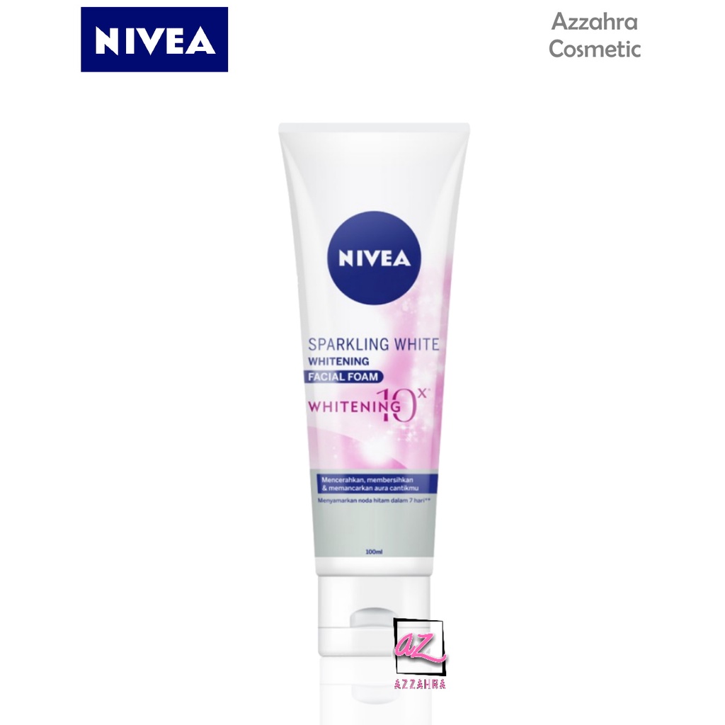 NIVEA Sparkling White Whitening Facial Foam 50gr / 100gr