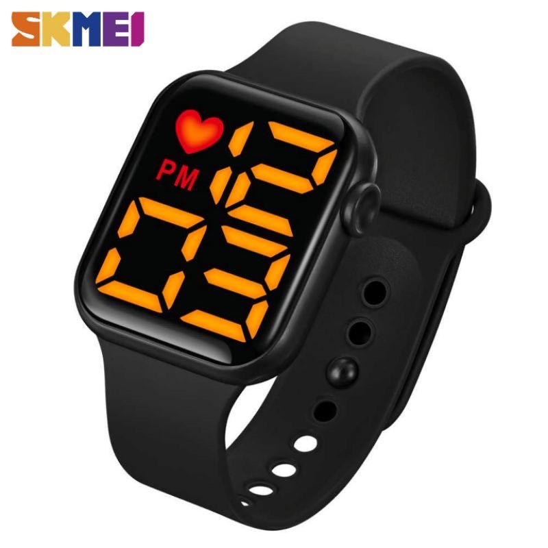 Jam Tangan Pria SKMEI 1876 LED Jam Tangan Digital LED Anak - Anak &amp; Wanita Original SKMEI