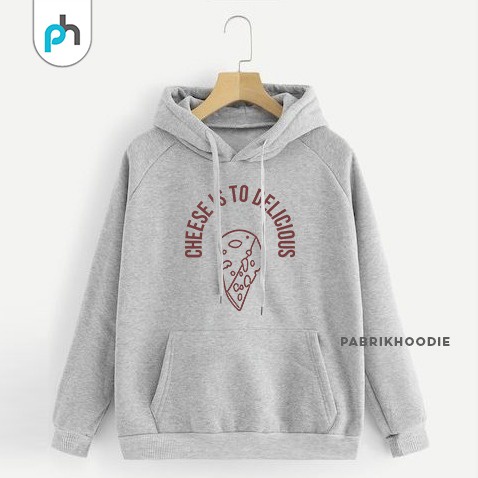 PABRIKHOODIE - JAKET HOODIE JUMPER CUSTOM CHEESE SIZE M - XXL (SABLON) {PRIA &amp; WANITA}