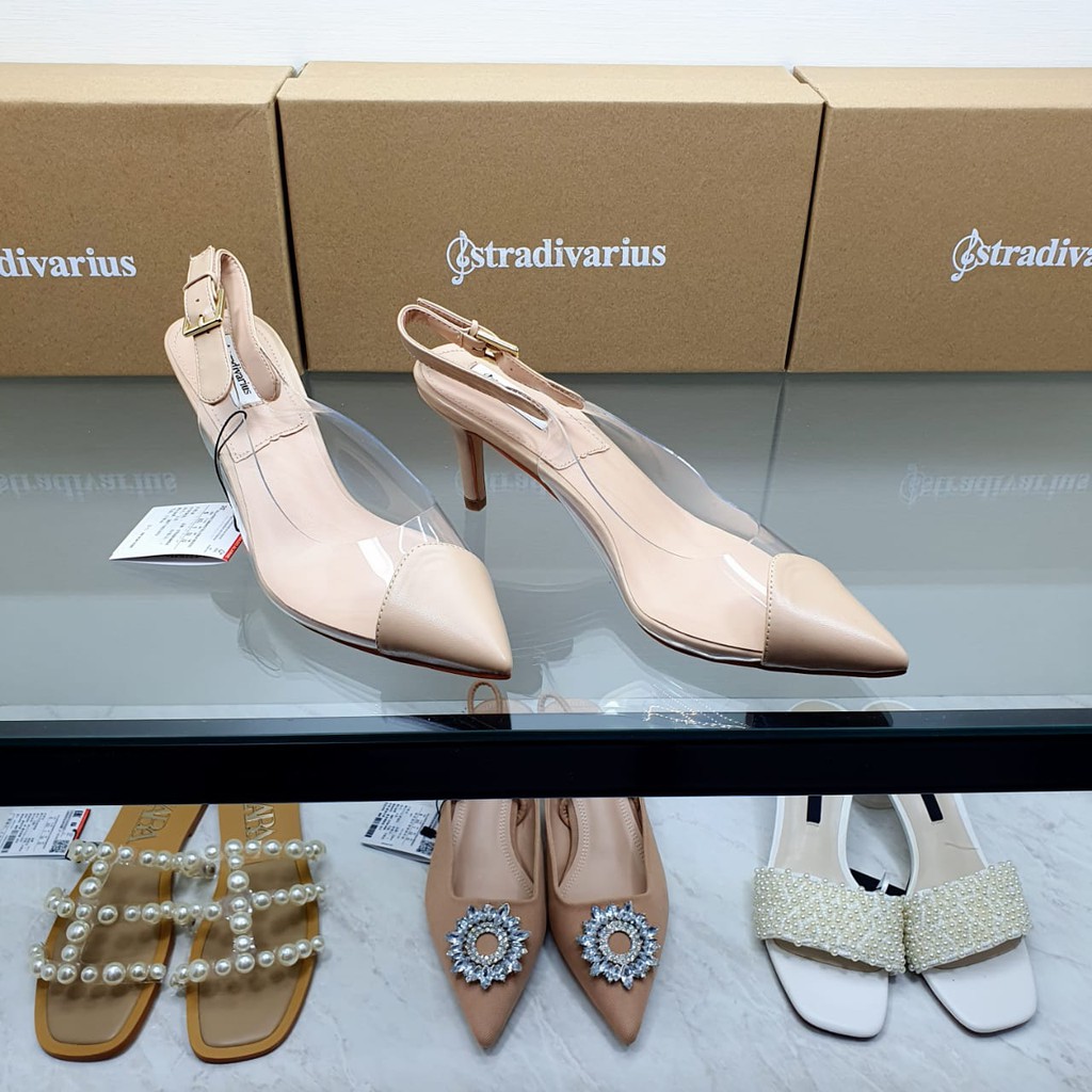 SNL - Sepatu Wanita Stradivarius 420 Heels 6cm