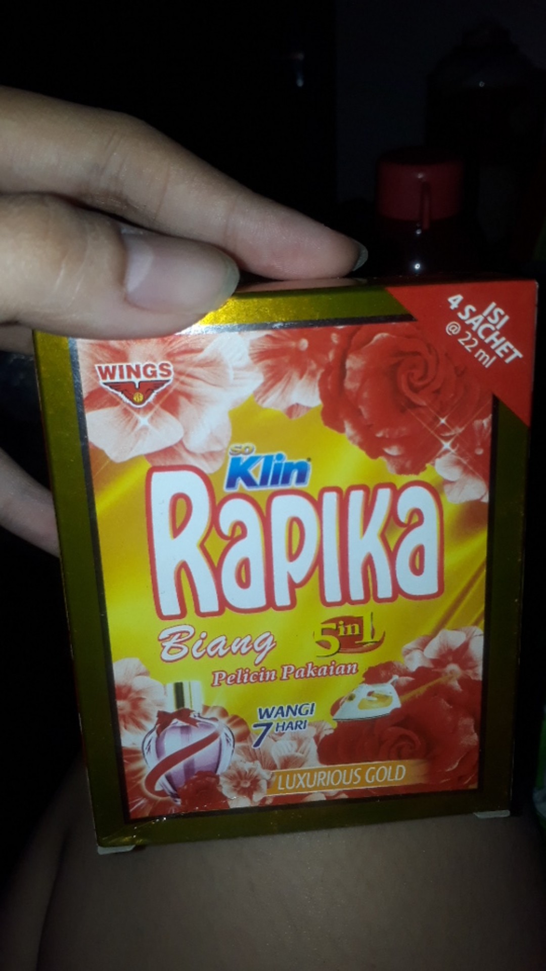 So Klin Rapika Biang Kotak 22ml Isi 4