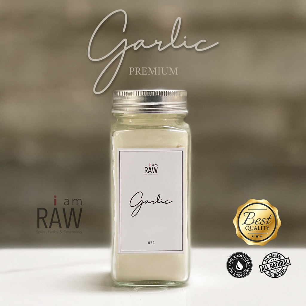 

IAM RAW BAWANG PUTIH BUBUK MURNI ASLI PREMIUM 45gr | GARLIC POWDER 45gr