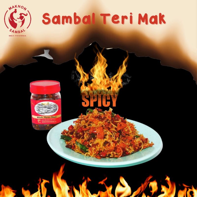 

SAMBAL TERI GARING SAMBAL TERI MEDAN PEDAS ASIN GARING SAMBAL MAKNON