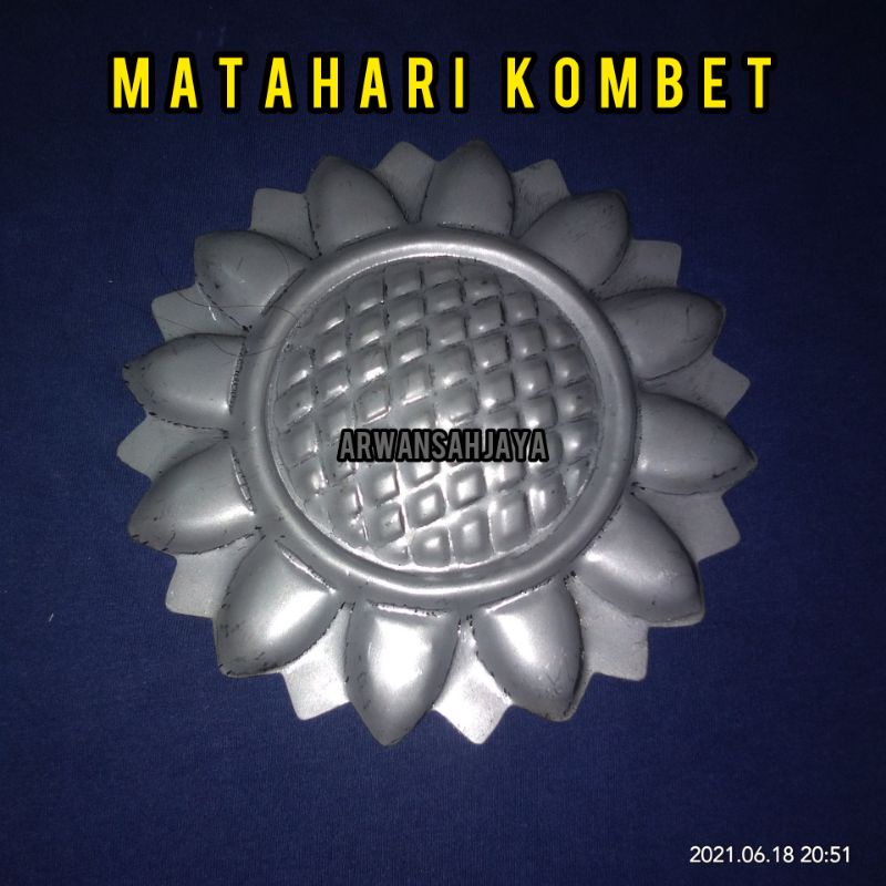 MATAHARI KOMBET ORNAMEN PAGAR BESI