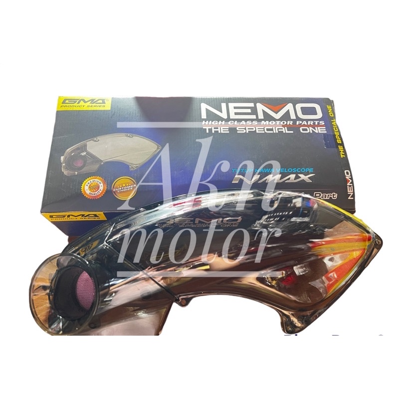 MIKA HAWA/FILTER TRANSPARAN MODEL VELOSCOP NEMO YAMAHA NMAX 155 OLD / LAMA