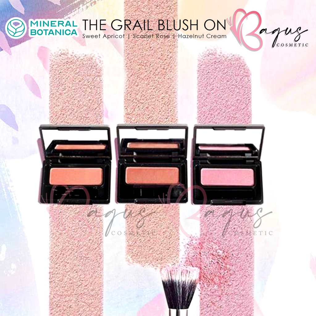 ⭐BAGUS⭐ MINERAL BOTANICA THE GRAIL BLUSH ON | Blush On 4Gr