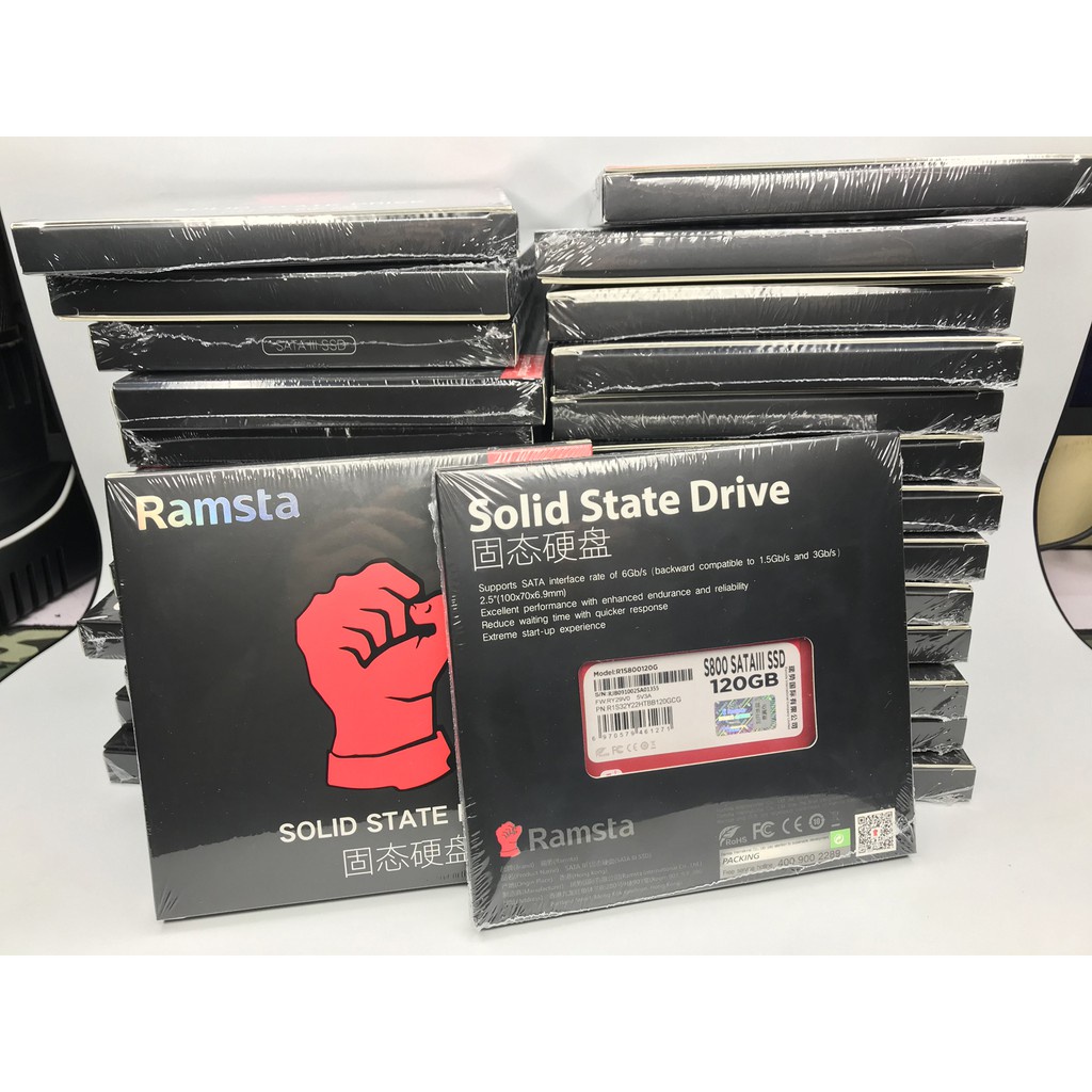 SSD RAMSTA 512 256 128 GB 2.5&quot; SATA III SPEED UP 560/MBPS GARANSI 3TH