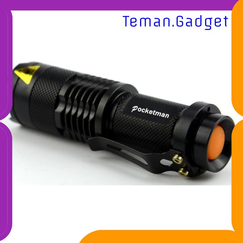 TG-IE102 TaffLED Senter LED 2000 Lumens Waterproof Pocketman P1