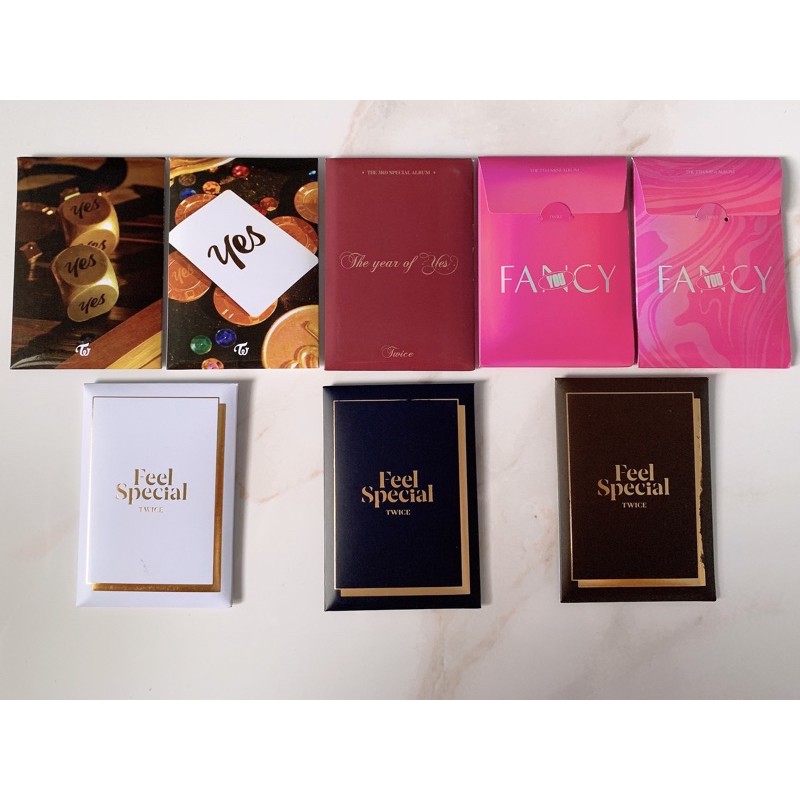 READY PHOTOCARD TWICE - FANCY YOU 2019 BENEFIT YES OR YES SANA NAYEON JEONGYOON DAHYUN JIHYO