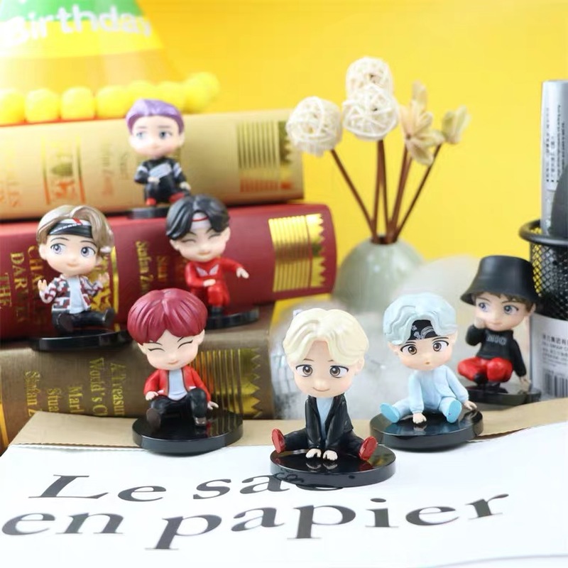 Easy Bts Anime Figure - BOYBAND AND GIRLBAND