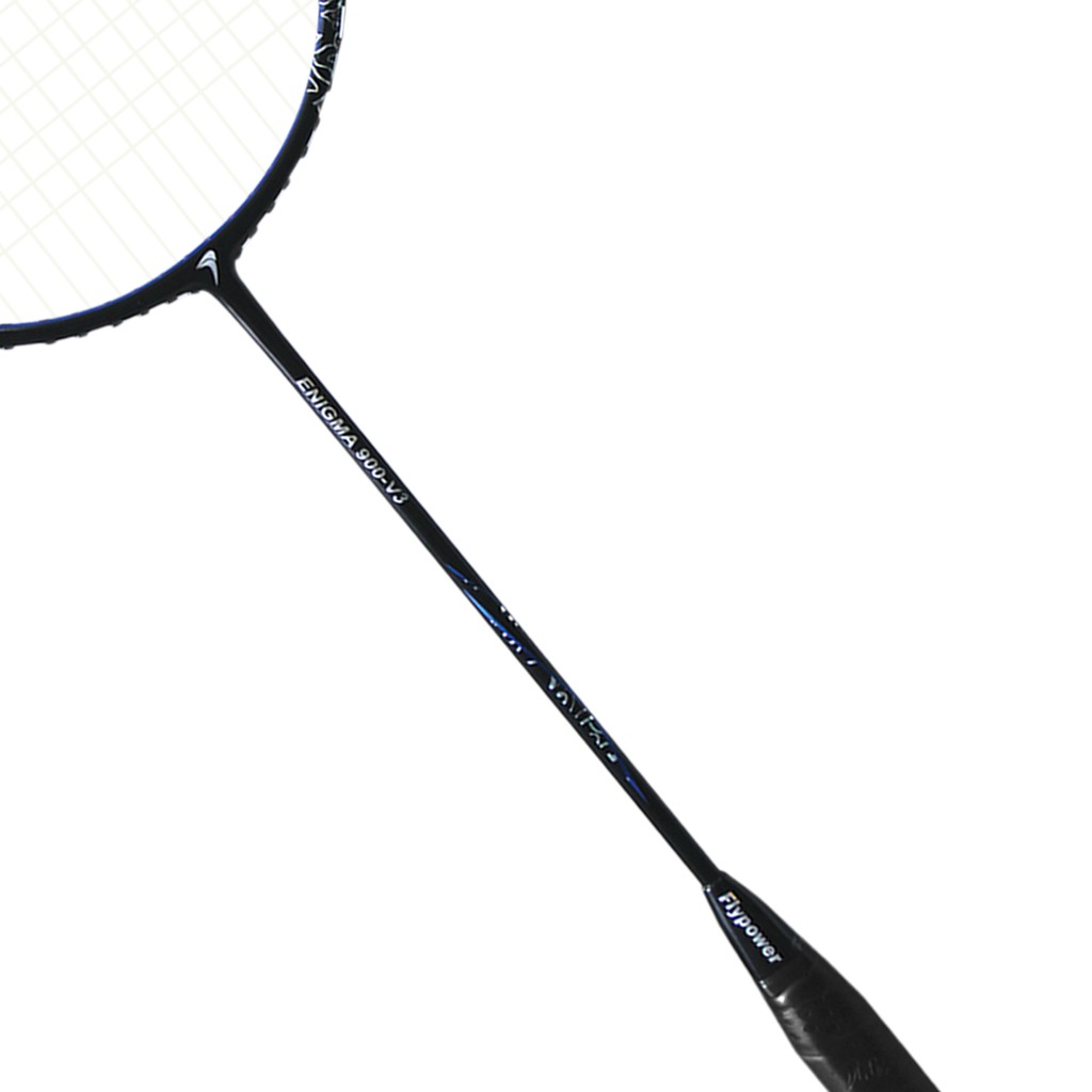Flypower Enigma 900 V3 Raket Badminton - Black Matte Free Tas 2R