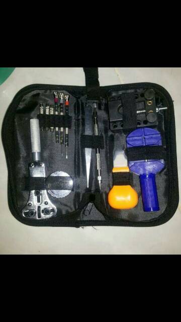 ALAT SERVICE REPARASI JAM TANGAN JACKLY WATCH REPAIR TOOL KIT SET PERKAKAS SERVIS JAM