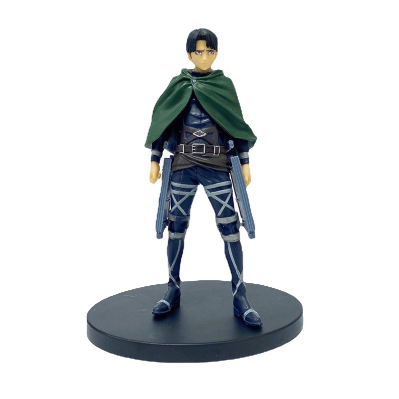 Mainan Action Figure Anime Attack on Titan Levi Rivaille Rival Ackerman