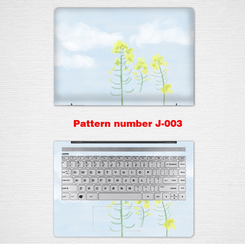 2pcs Stiker Pelindung Laptop Universal Motif Bunga daisy Bahan VINYL Untuk Asus VivoBook Zenbook OLED K505B X505 LGBT 12 13 14 15.6 Inch