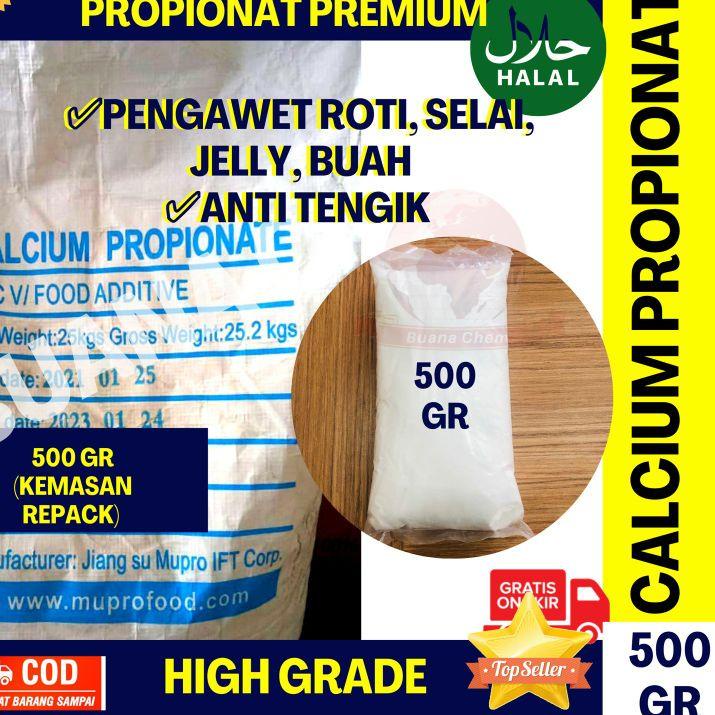 

Calcium Propionate 500 gram / Pengawet Roti / Anti Tengik リ