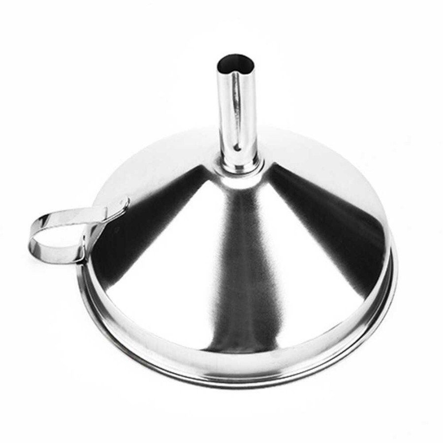 Corong Multifungsi Multifunctional Funnel Stainless 13 CM - GH3014 - Silver