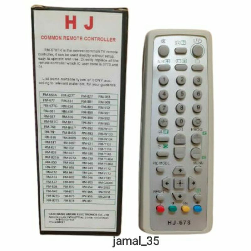 REMOTE REMOT TV SONY TABUNG SLIM FLAT LCD LED HD multi TV SONY