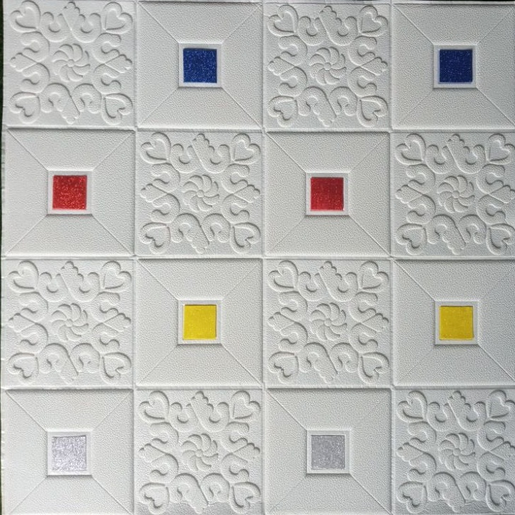 Wallpaper Dinding 3D Foam Sticker