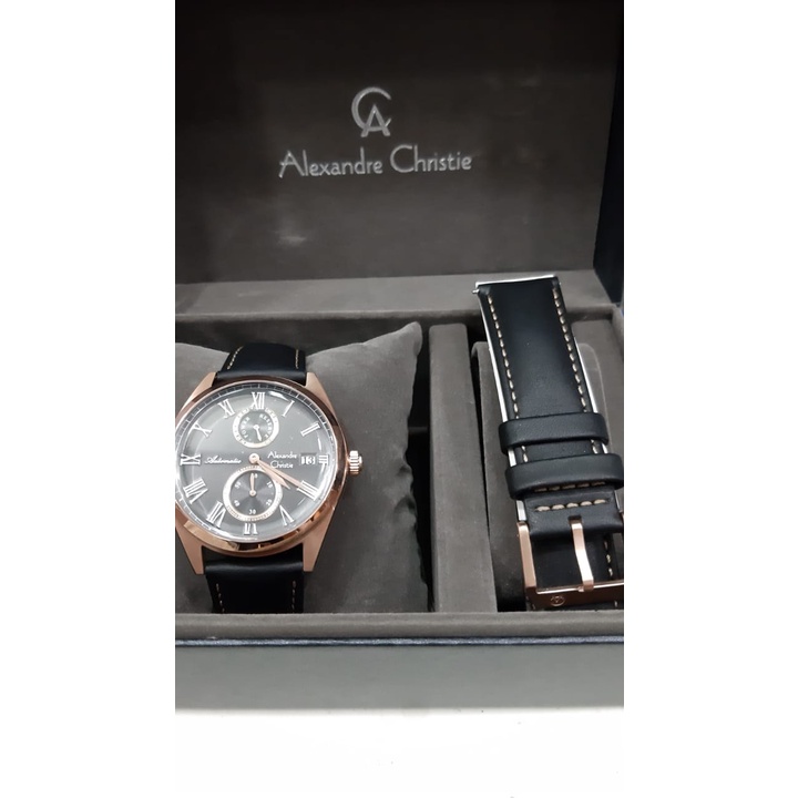 LIMITED EDITION Jam Tangan Pria Alexandre Christie AC 3040 Original