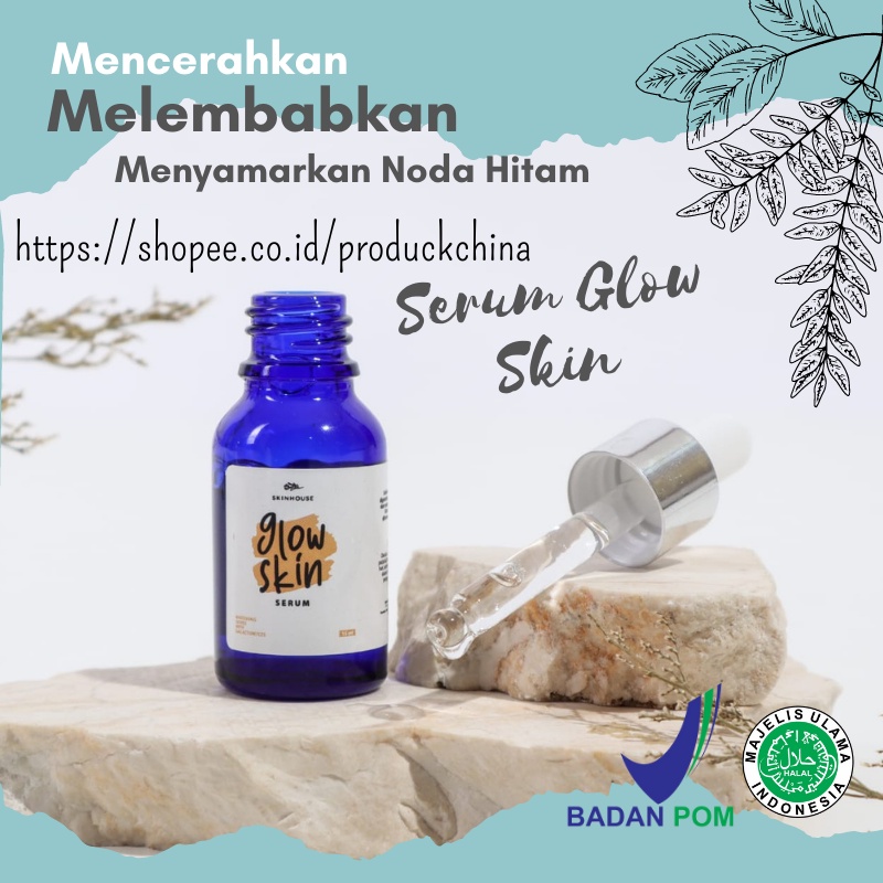 BPOM Serum wajah Glowing 15ml Glow Series skinhouseid Anti Acne