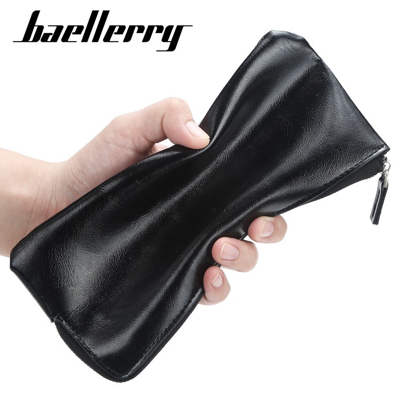 ORIGINAL BAELLERRY C1286 DOMPET PANJANG PRIA WANITA DENGAN TALI PENDEK TEMPAT HP BAHAN SEMI KULIT