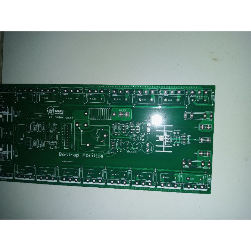 PCB bostrap aprilia komplit protektor dan lampu indikator