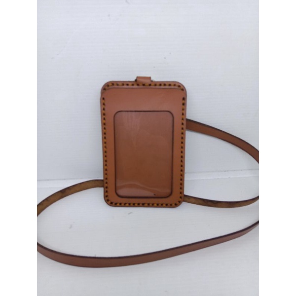 

name tag kulit holder / id card kulit holder