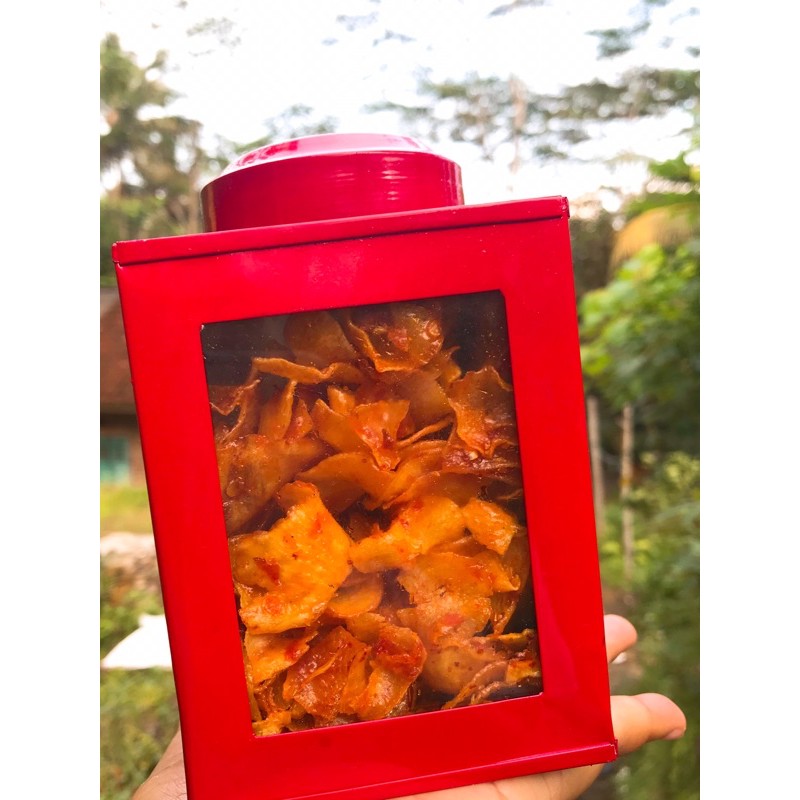 

keripik singkong balado pedas manis enak banget