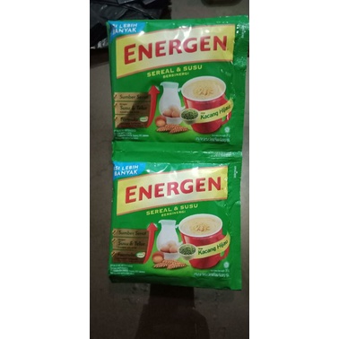 

Energen Kacang Hijau 1 Renteng isi 10 sachet