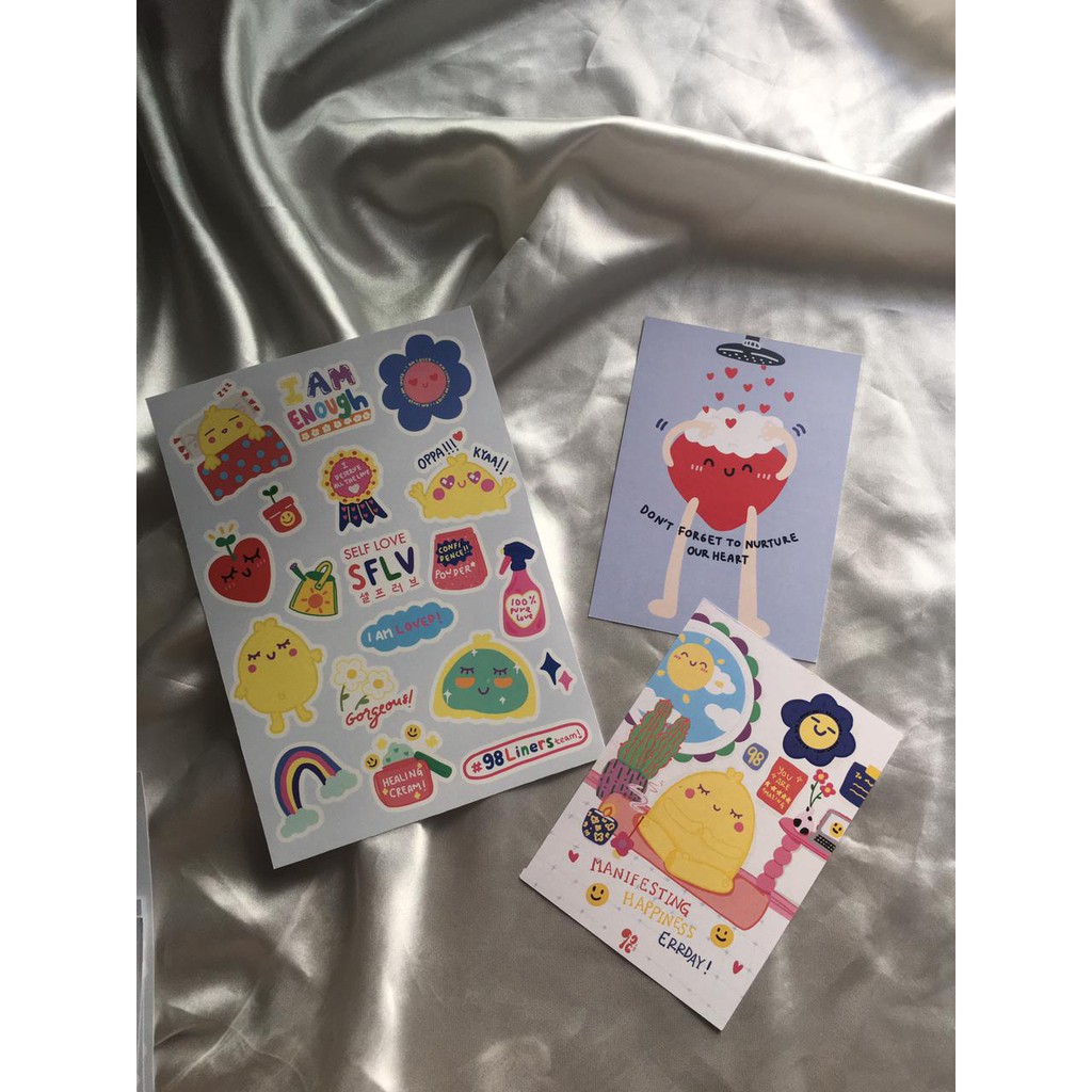 

Self Love Postcard & Sticker